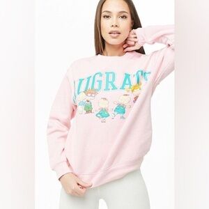 NICKLEODEON RUGRATS WOMENS SWEATSHIRT SIZE L new